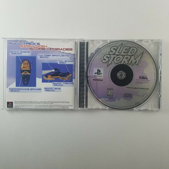 SLED STORM for Sony PlayStation, PS1 Complete w/ Manual - Picture 3 of 11